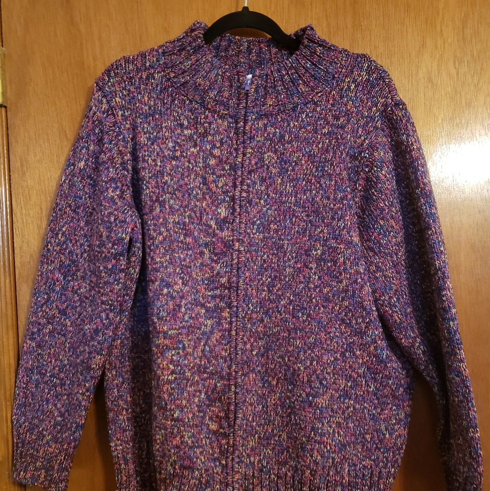 Womans Zip Up Sweater
